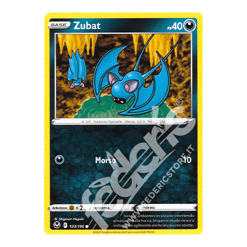 103-195 Zubat Comune (IT) - MINT