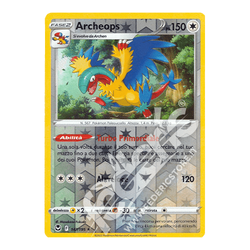 147-195 Archeops Rara Reverse (IT) - MINT
