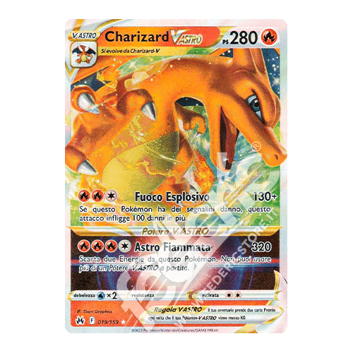 Carta Pokemon - Zenit Regale - 020/159 - CHARIZARD LUCENTE - Italiano –  sgorbatipiacenza