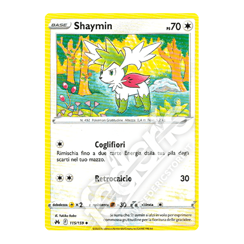 115-159 Shaymin Non Comune (IT) - MINT