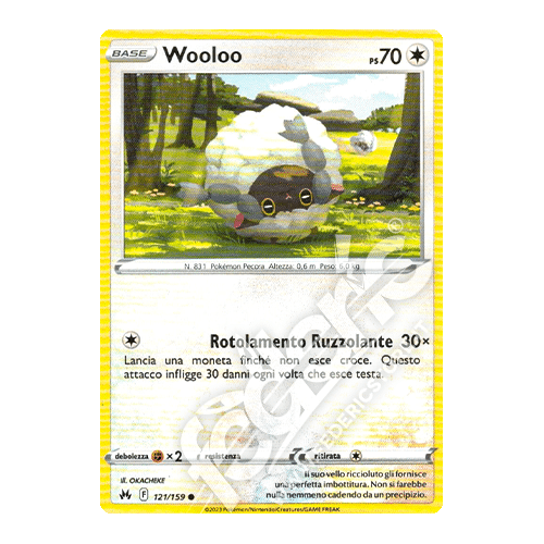 121-159 Wooloo Comune (IT) - MINT