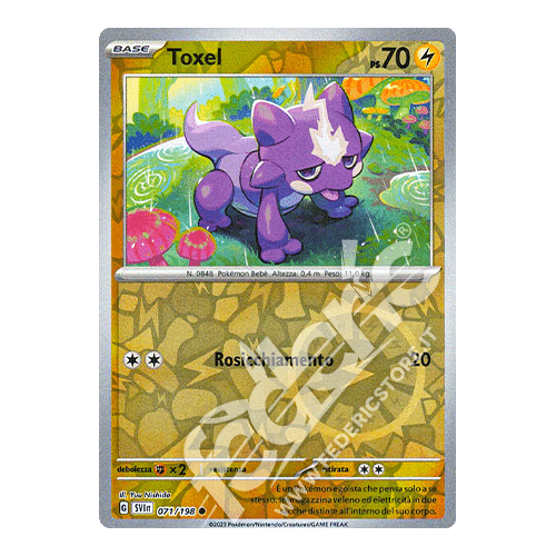 071-198 Toxel Comune Reverse (IT) - MINT