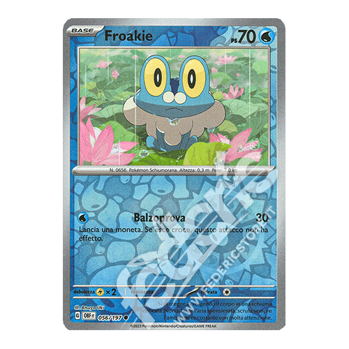 056-197 Froakie Comune Reverse (IT) - MINT
