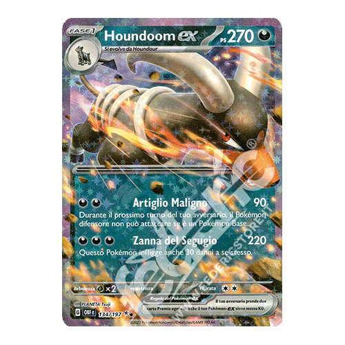 134-197 Houndoom ex (IT) - MINT
