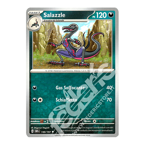 140-197 Salazzle Non Comune (IT) - MINT