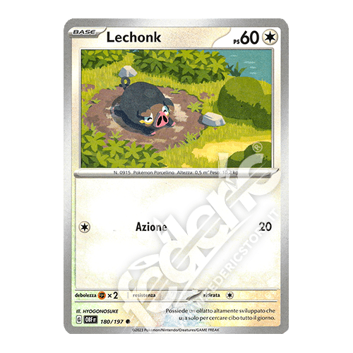 180-197 Lechonk Comune (IT) - MINT