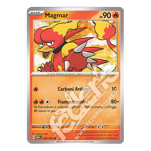 126-165 Magmar Comune (IT) - MINT