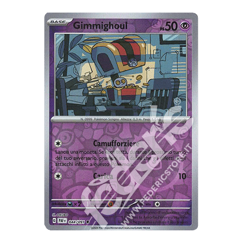044-091 Gimmighoul Comune Reverse (IT) - MINT