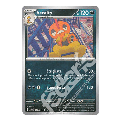 061-091 Scrafty Non Comune (IT) - MINT