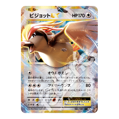 062-087 Pidgeot EX (JP) - MINT