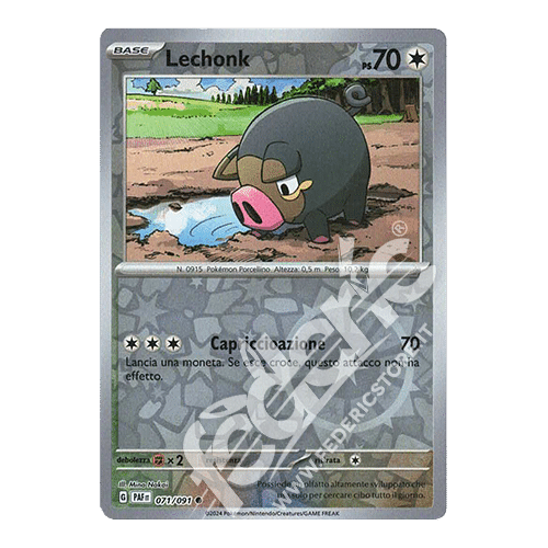 071-091 Lechonk Comune Reverse (IT) - MINT