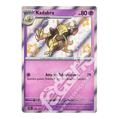 149-091 Kadabra Shiny (IT) - MINT