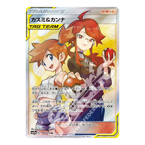 myiページ 191-173 Misty & Lorelei Alleati Full Art (JP) – MINT