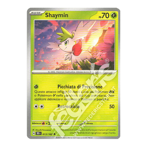 013-162 Shaymin Non Comune (IT) - MINT