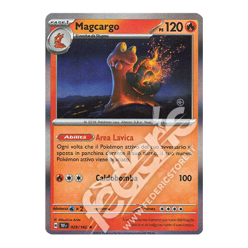 029-162 Magcargo Holo (IT) - MINT