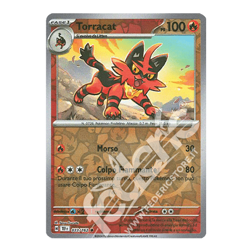 033-162 Torracat Comune Reverse (IT) - MINT