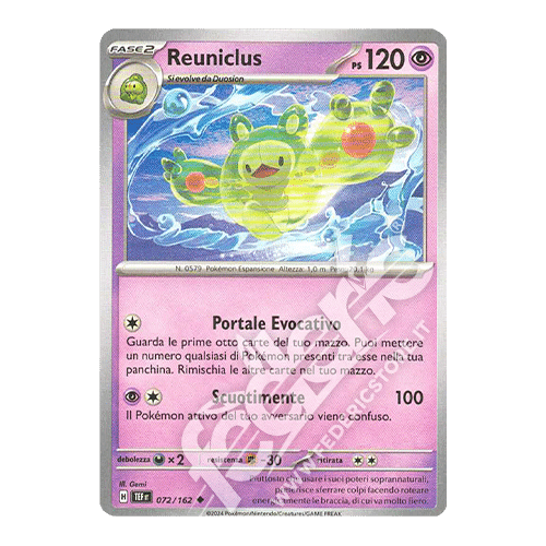072-162 Reuniclus Non Comune (IT) - MINT
