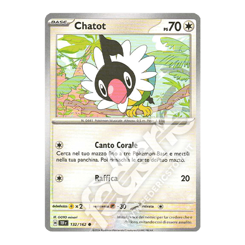 132-162 Chatot Comune (IT) - MINT