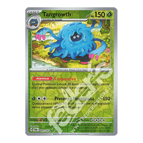 002-167 Tangrowth Comune Reverse (IT) - MINT