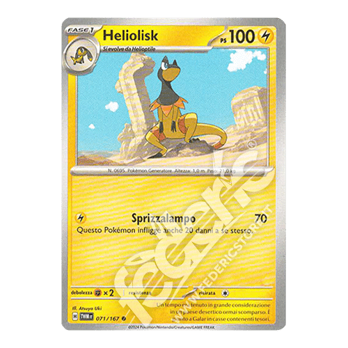 071-167 Heliolisk Comune (IT) - MINT