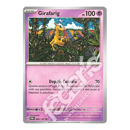 083-167 Girafarig Comune (IT) - MINT