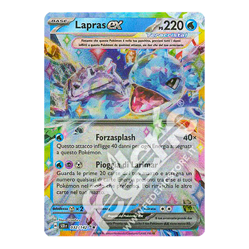 032-142 Lapras ex (IT) - MINT