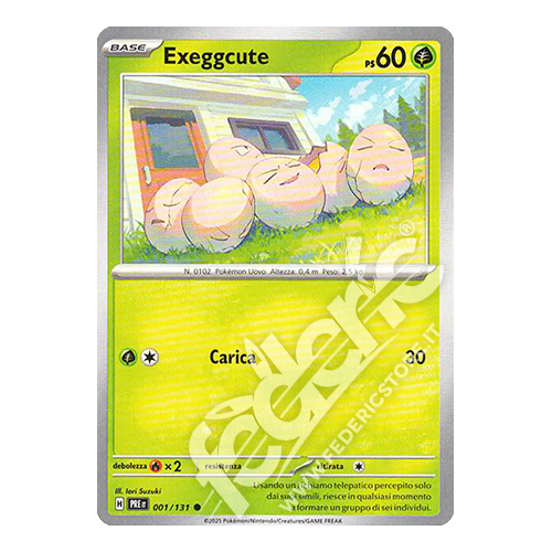 001-131 Exeggcute Comune (IT) - MINT