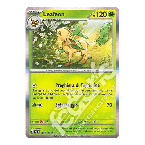 005-131 Leafeon Holo (IT) - MINT