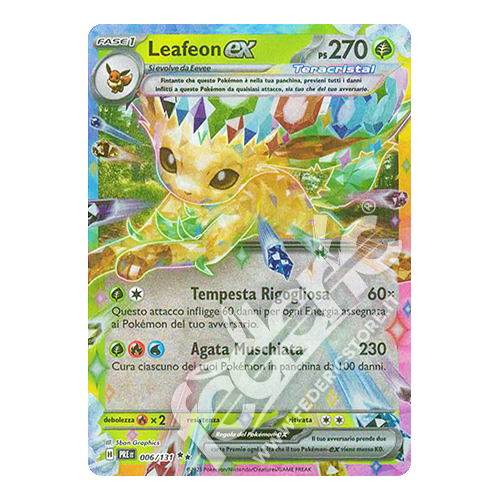 006-131 Leafeon ex (IT) - MINT