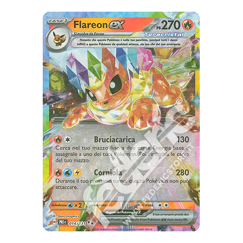 014-131 Flareon ex (IT) - MINT