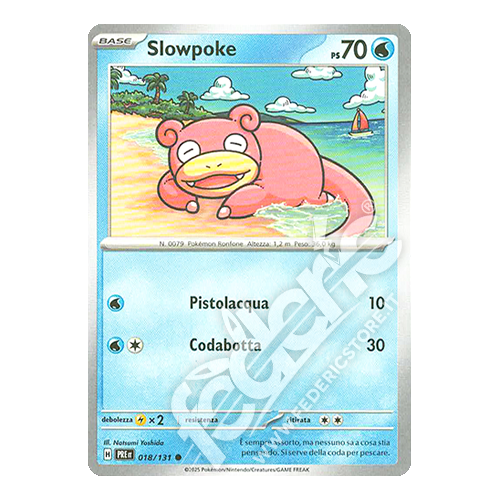 018-131 Slowpoke Comune (IT) - MINT