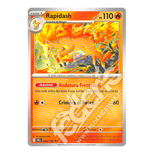 030-182 Rapidash Non Comune (IT) - MINT