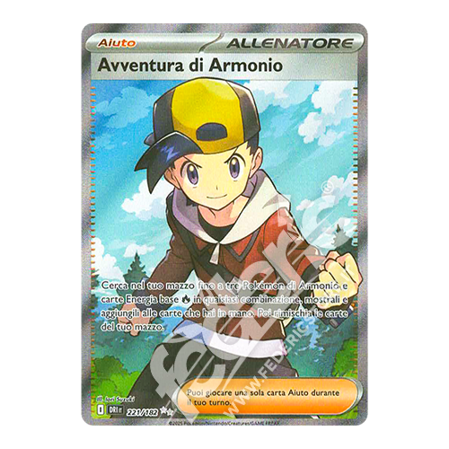 221-182 Avventura Di Armonio Full Art (IT) - MINT