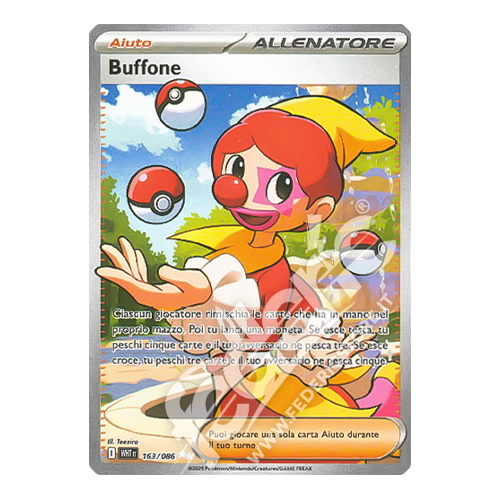 163-086 Buffone Full Art (IT) - MINT