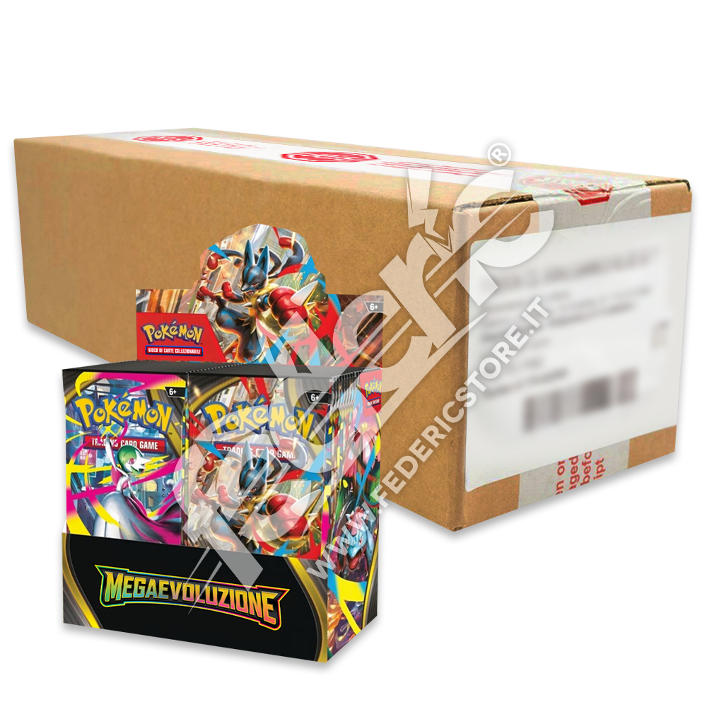 Megaevoluzione Factory Sealed Case (x6 Display IT)