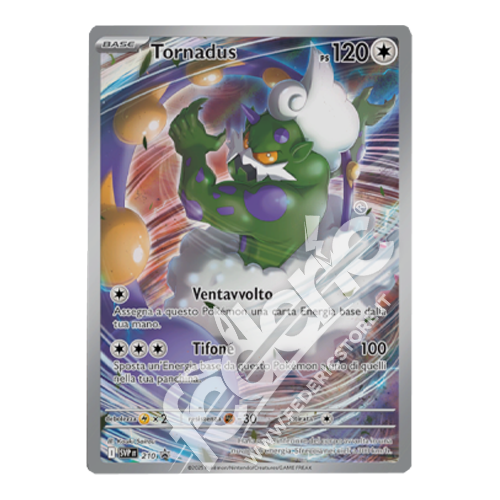 Promo SVP210 Tornadus Illustrazione Rara (IT) - MINT