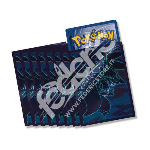 Proteggi Carte Pokemon Standard - Pacchetto da 65 Sleeves: Fiamme Spettrali