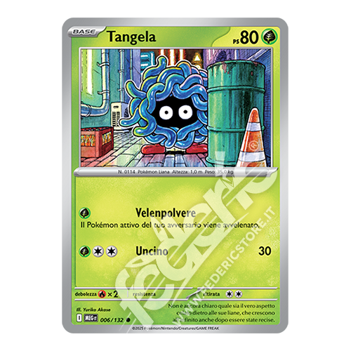 006-132 Tangela Comune (IT) - MINT