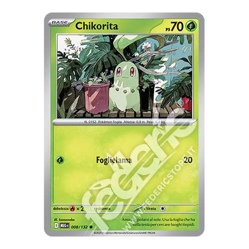 008-132 Chikorita Comune (IT) - MINT