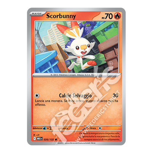 026-132 Scorbunny Comune (IT) - MINT