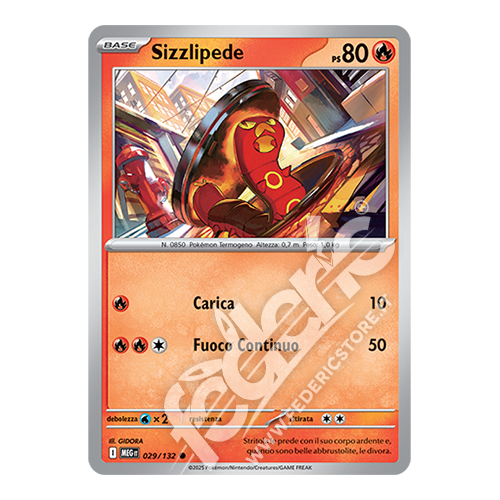 029-132 Sizzlipede Comune (IT) - MINT