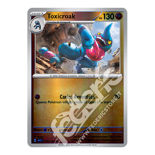 079-132 Toxicroak Comune Reverse (IT) - MINT