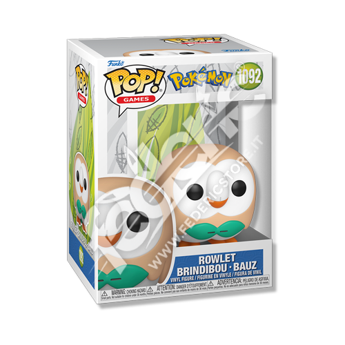 Funko Pop! - Games Pokemon: Rowlet (1092)