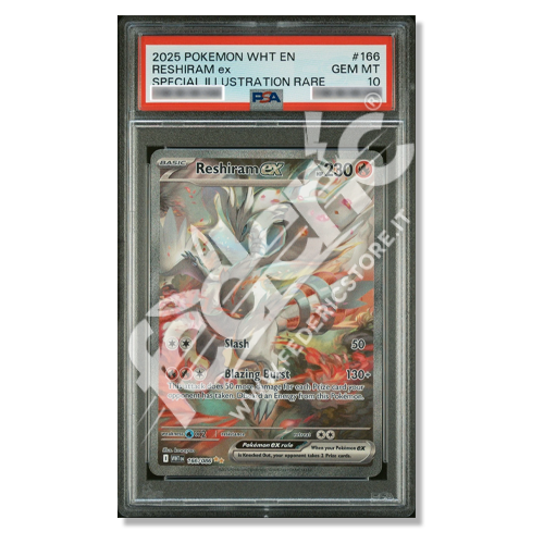 124417755 - Reshiram ex Alternative Art (JP) - PSA 10