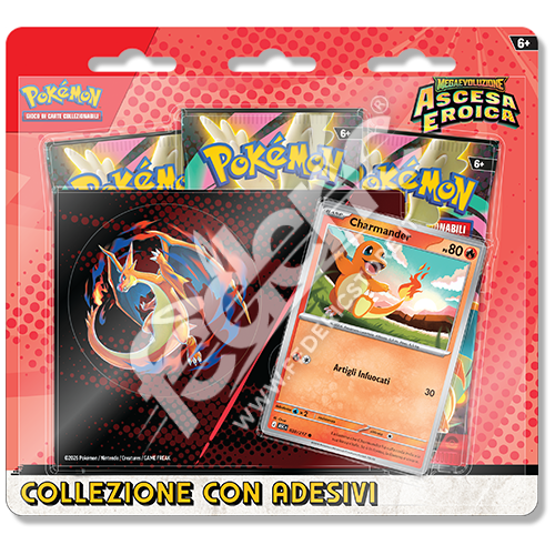 Collezione Ascesa Eroica con Adesivo Mega Charizard Y (IT)