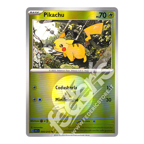 055-217 Pikachu Comune Reverse (IT) - MINT