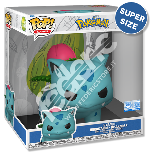 Funko Pop! Premium - Games Pokemon: Ivysaur Super Size (1186)